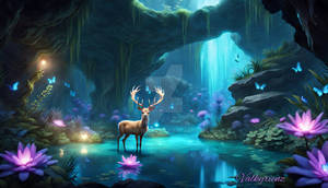 Down in the Deep Cavern
