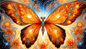 The Great Fire Butterfly