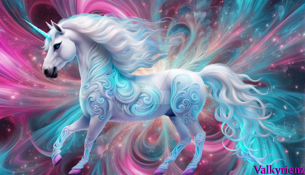 Neon Nebula Unicorn Dreams (Daily Challenge)