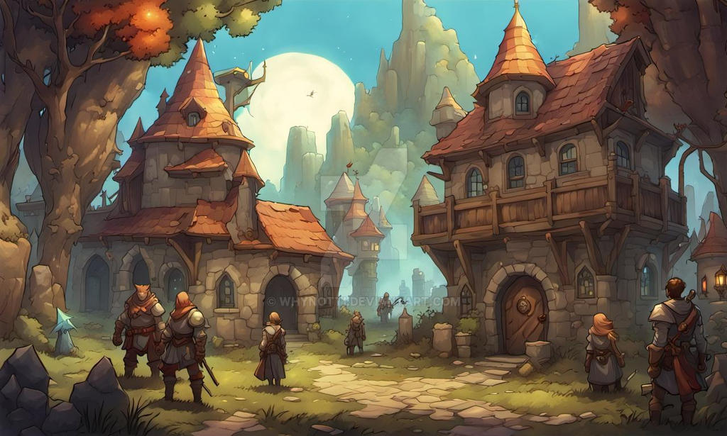 Concept Design for a Fantasy Game2 by Whynotti on DeviantArt