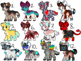 Pup Auction Sheet~SB 10 points *OPEN*