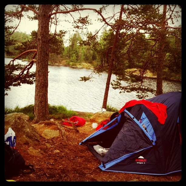 Camping in Sweden