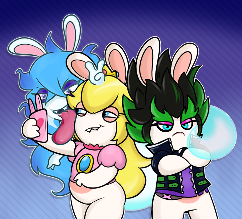Rabbids Vs Rabbits Deviantart Rabbid Friends by CookieBoy011 on DeviantArt