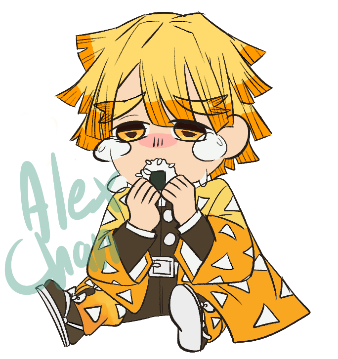 Chibi Zenitsu by WanderReistar on DeviantArt