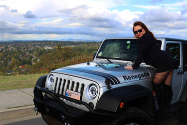 My Wife and our Jeep
