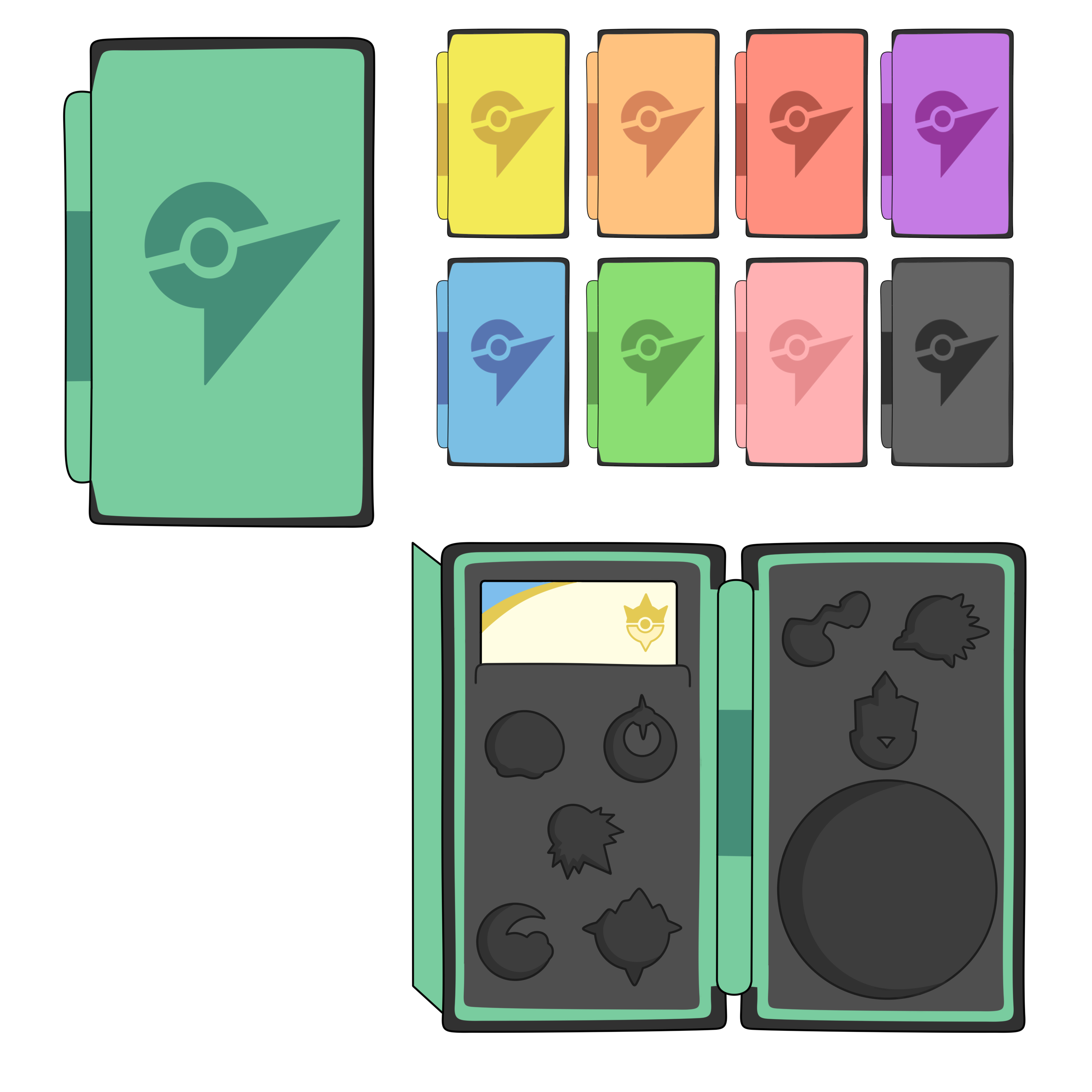 All Pokemon Badge Case