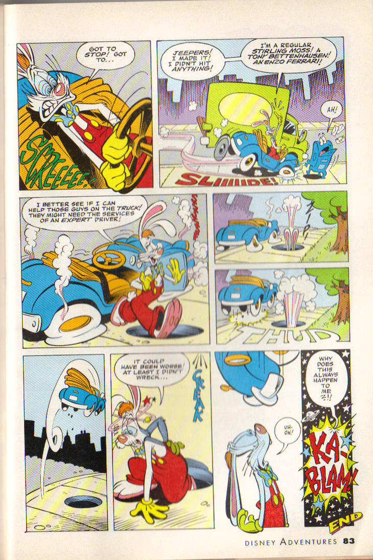 rodger rabbit comic 1 part 2 by crabula290e on DeviantArt