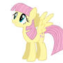 Fluttershy with twilight's mane
