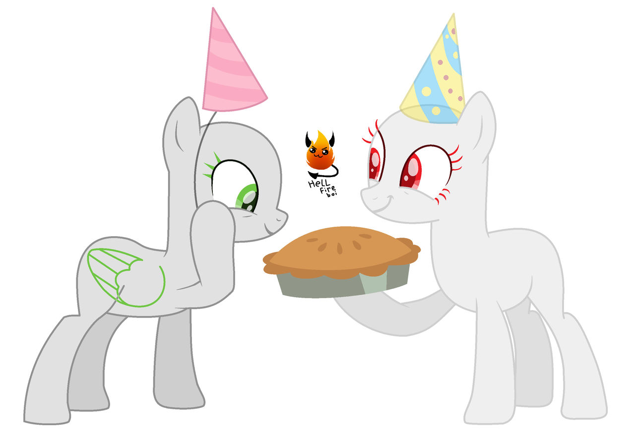 Mlp Cake Base (Mlp Base) I baked you a pie! by HellsFireBoi on DeviantArt