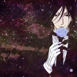 Sebastian Michaelis happy valentine's day