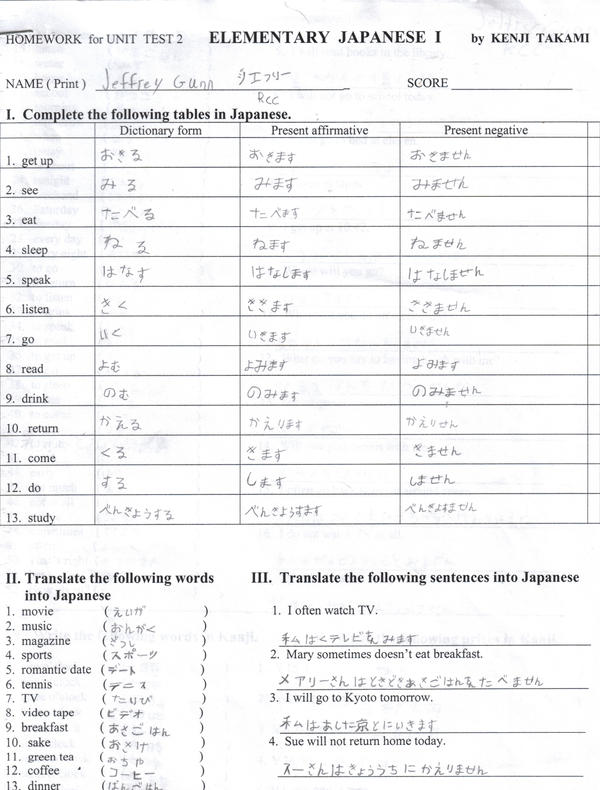 My Japanese homework by Horseman25 on DeviantArt