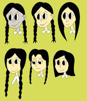 The Many Iterations Of Wednesday Addams