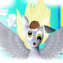 Derpy and the flying muffin