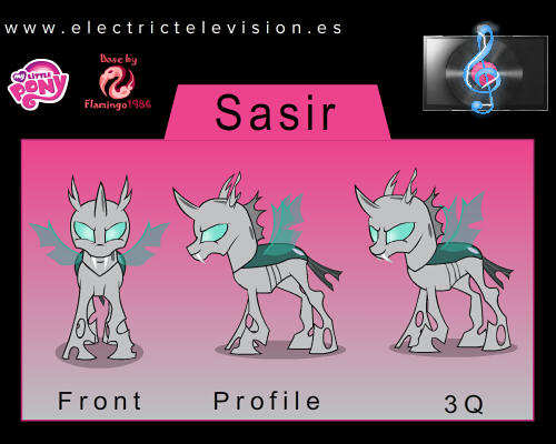 Sasir the changeling MLP:FIM puppet rig 360 by Electric-Television on ...