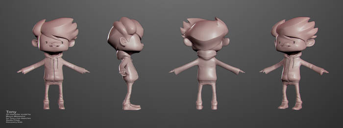 Tony sculpt