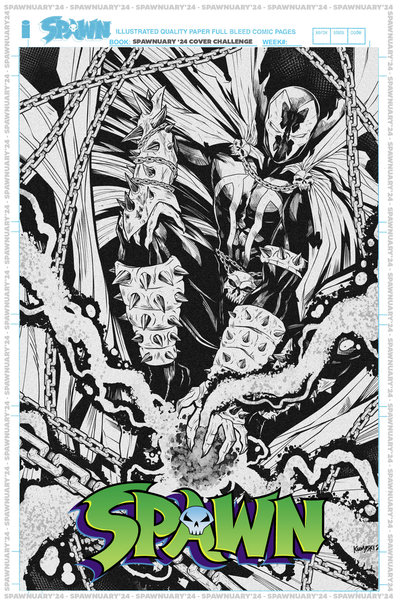 Spawn Cover Challenge by iamKUMASKI on DeviantArt