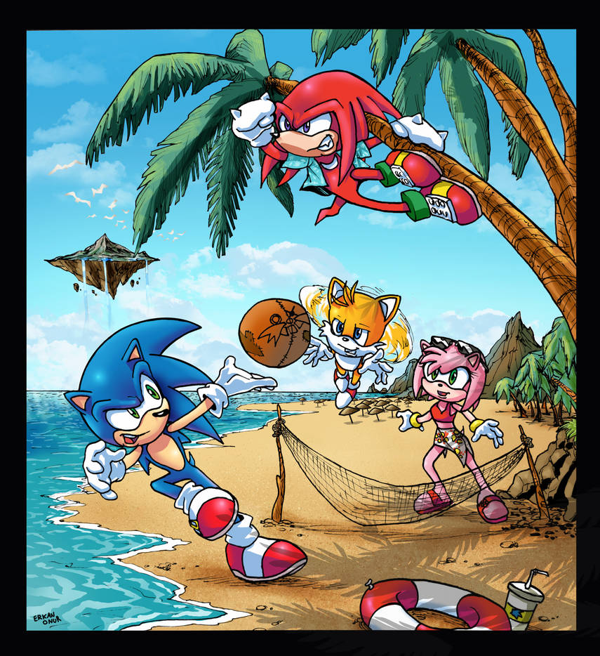Sonic and friend's summer by sonicboom35 on DeviantArt