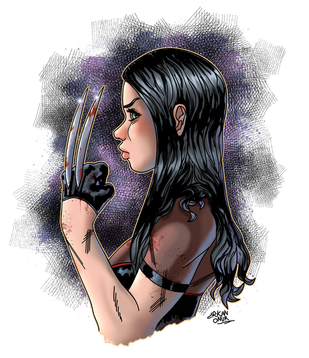 Draw X23 X-23 digital sketch by sonicboom35 on DeviantArt