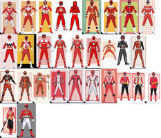Red Ranger Collage