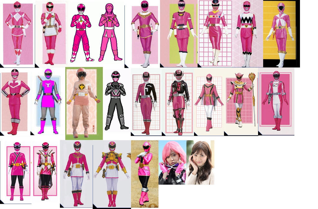 Pink Ranger Collage by AdrenalineRush1996 on DeviantArt