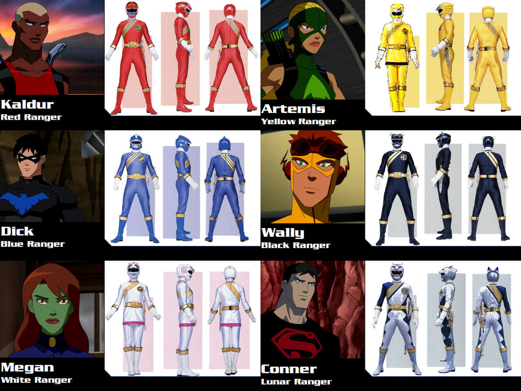 Wild Force Rangers (Young Justice)