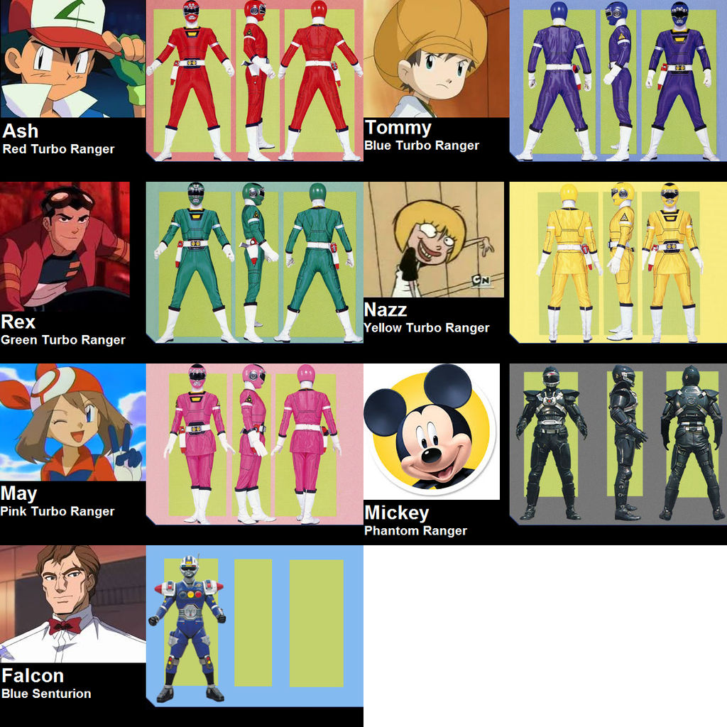 X-men, Power Rangers, Digimon e Pokemon on Tumblr