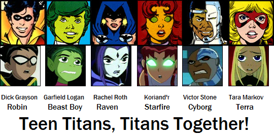 Teen Titans, Titans Together!