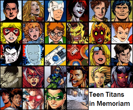 Teen Titans in Memoriam