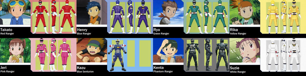 Digimon Tamers Turbo Rangers by AdrenalineRush1996 on DeviantArt