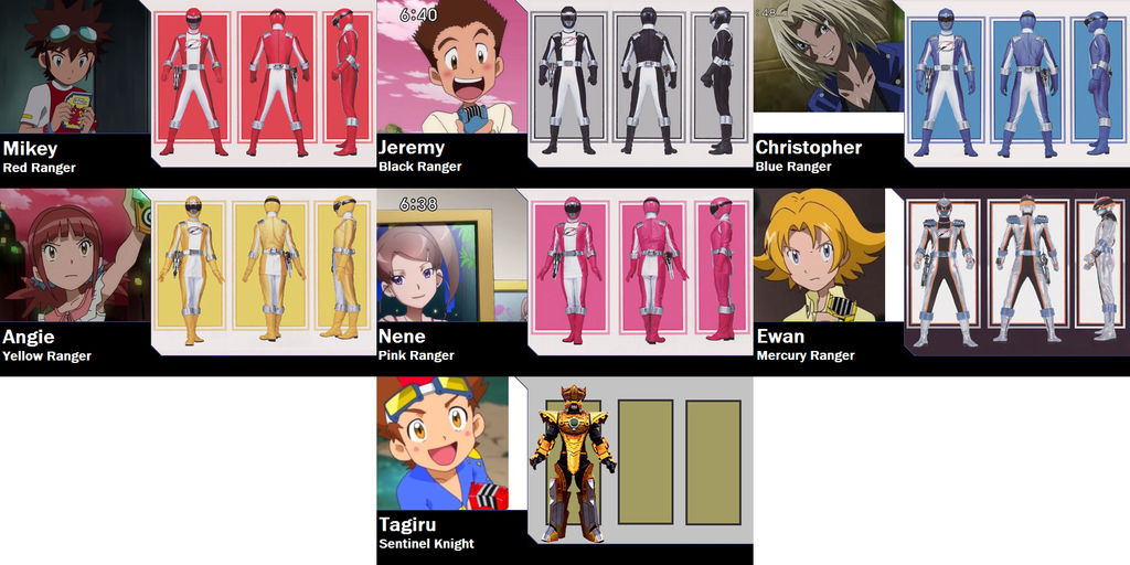 Digimon Fusion Overdrive Rangers by AdrenalineRush1996 on DeviantArt