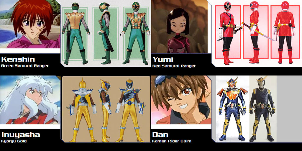 Samurai Parallel All Races Crossover Samurai Heroes (PR Redux) by AdrenalineRush1996 on DeviantArt