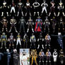 Sentai Black Ranger Lineup