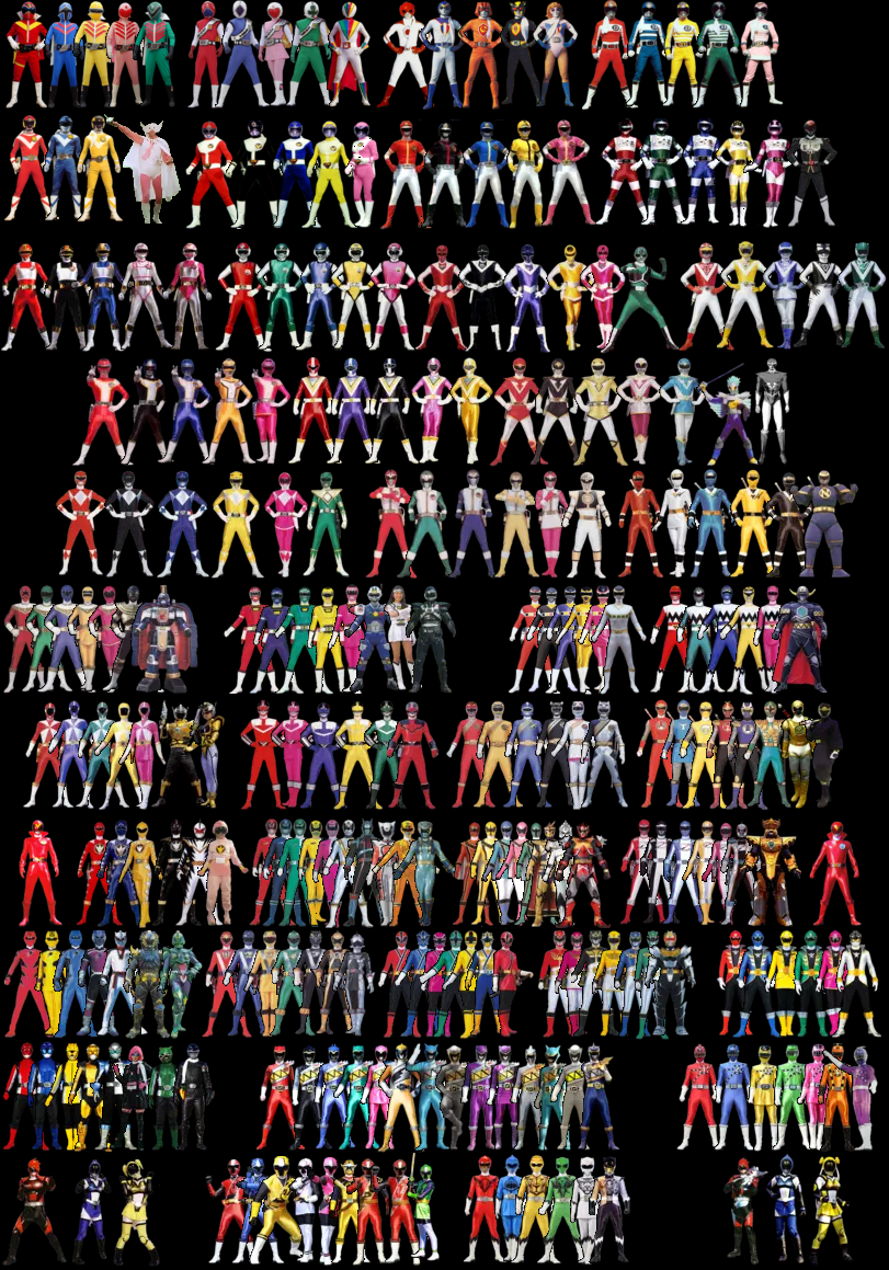 Super Sentai Lineup