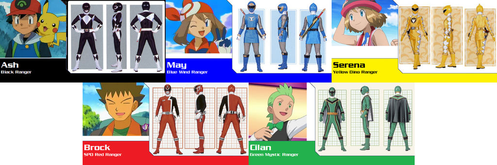 Pokemon Retro Rangers for RedFalconRanger by AdrenalineRush1996 on ...