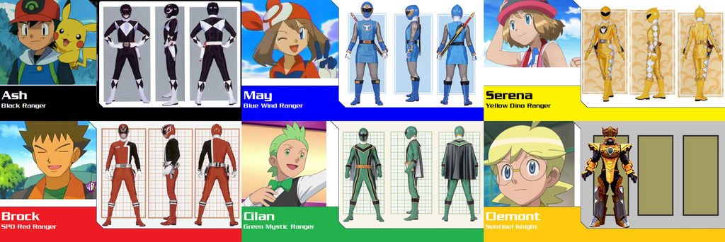 Pokemon Retro Rangers V2 for RedFalconRanger by AdrenalineRush1996 on ...