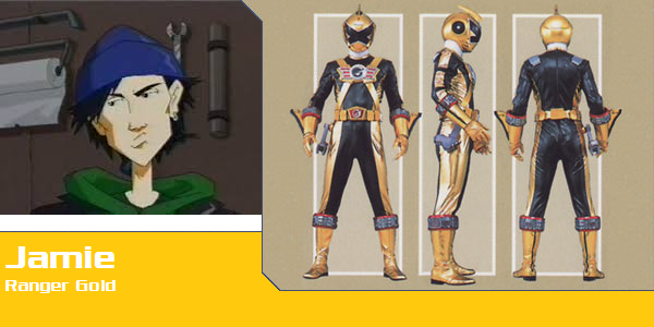 Jamie as Ranger Gold for Megamanproto