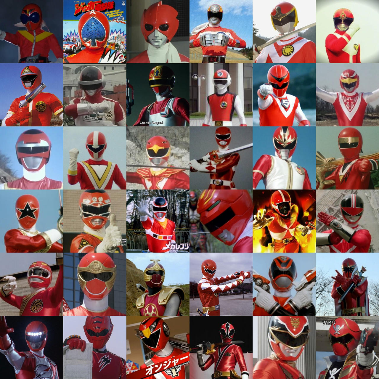 Sentai 36 Red by AdrenalineRush1996 on DeviantArt