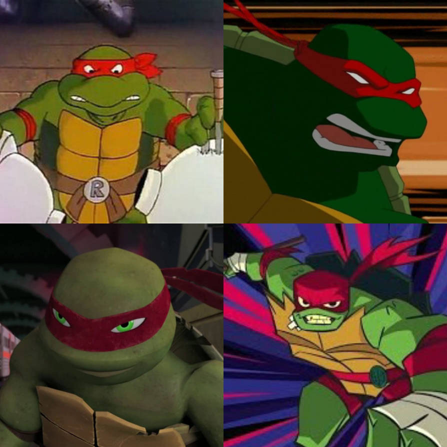 Four Incarnations of Raphael by AdrenalineRush1996 on DeviantArt