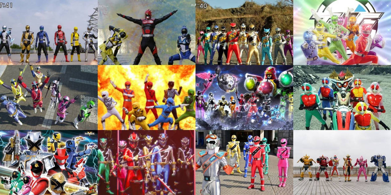 Super Sentai Teams 37-48 by AdrenalineRush1996 on DeviantArt