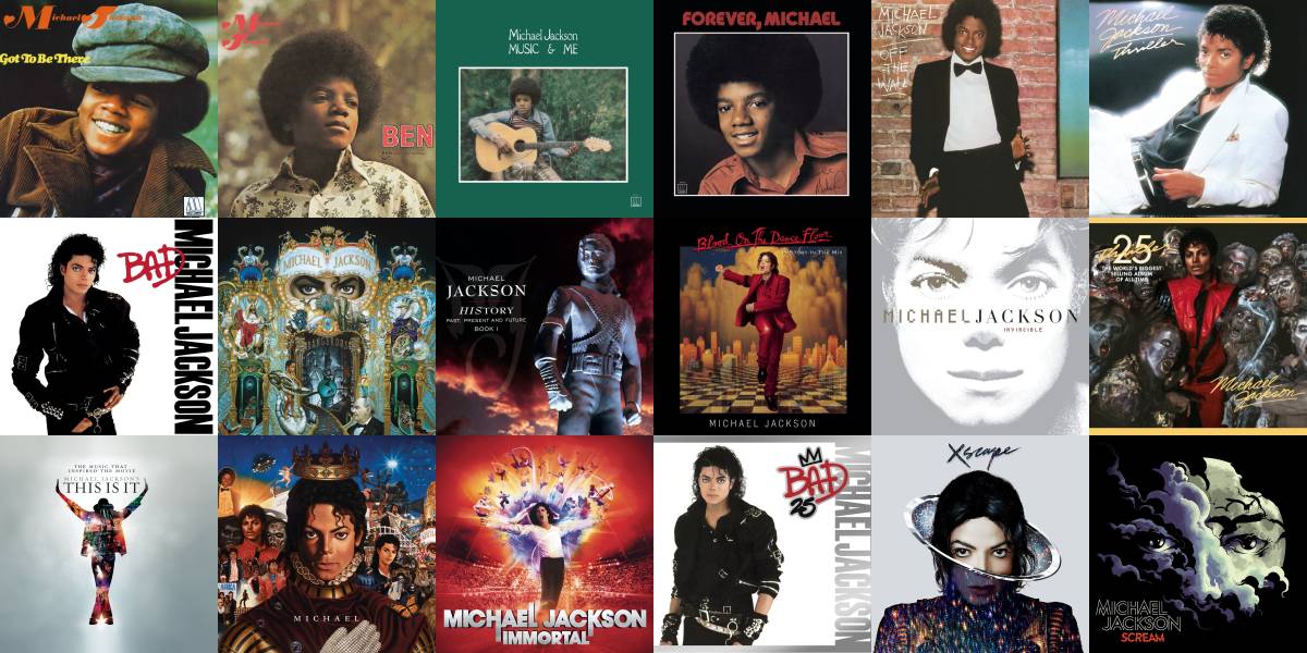 Michael Jackson Discography by AdrenalineRush1996 on DeviantArt