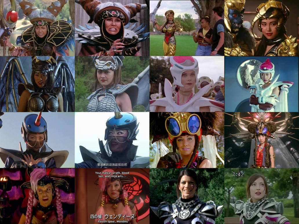 PR Villainesses with the Same Costume from Sentai by AdrenalineRush1996 ...