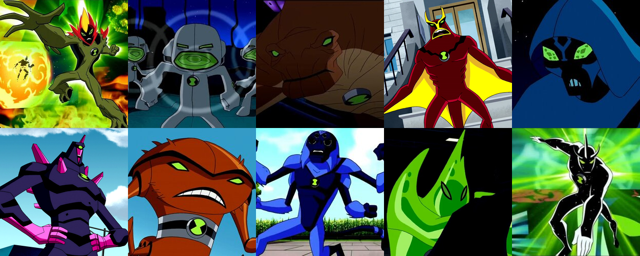 ben 10 pt 3 - flashbacks - alien force aliens by mundoautista2018 on  DeviantArt