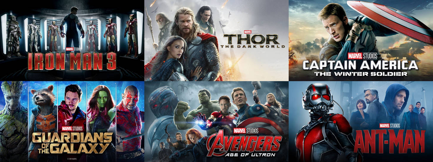 Superhero Film Phases - MCU Phase 2 (2013-15) by AdrenalineRush1996 on ...