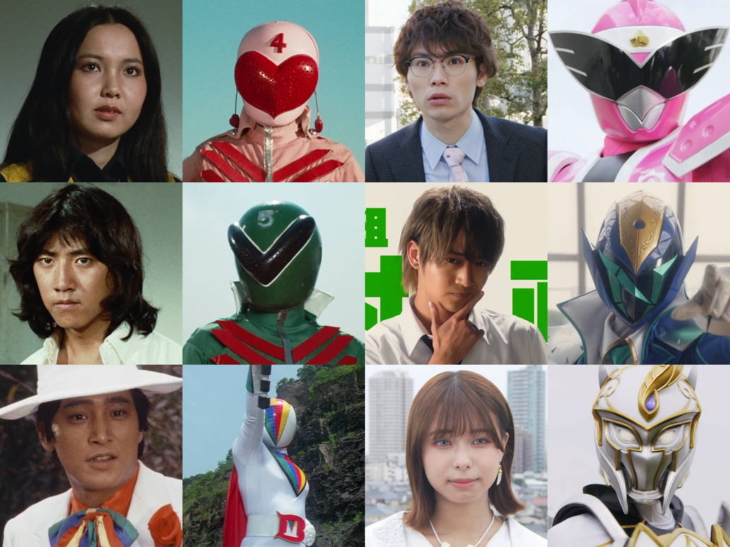 First and Recent by Ranger Colour: Sentai P/G/W by AdrenalineRush1996 ...