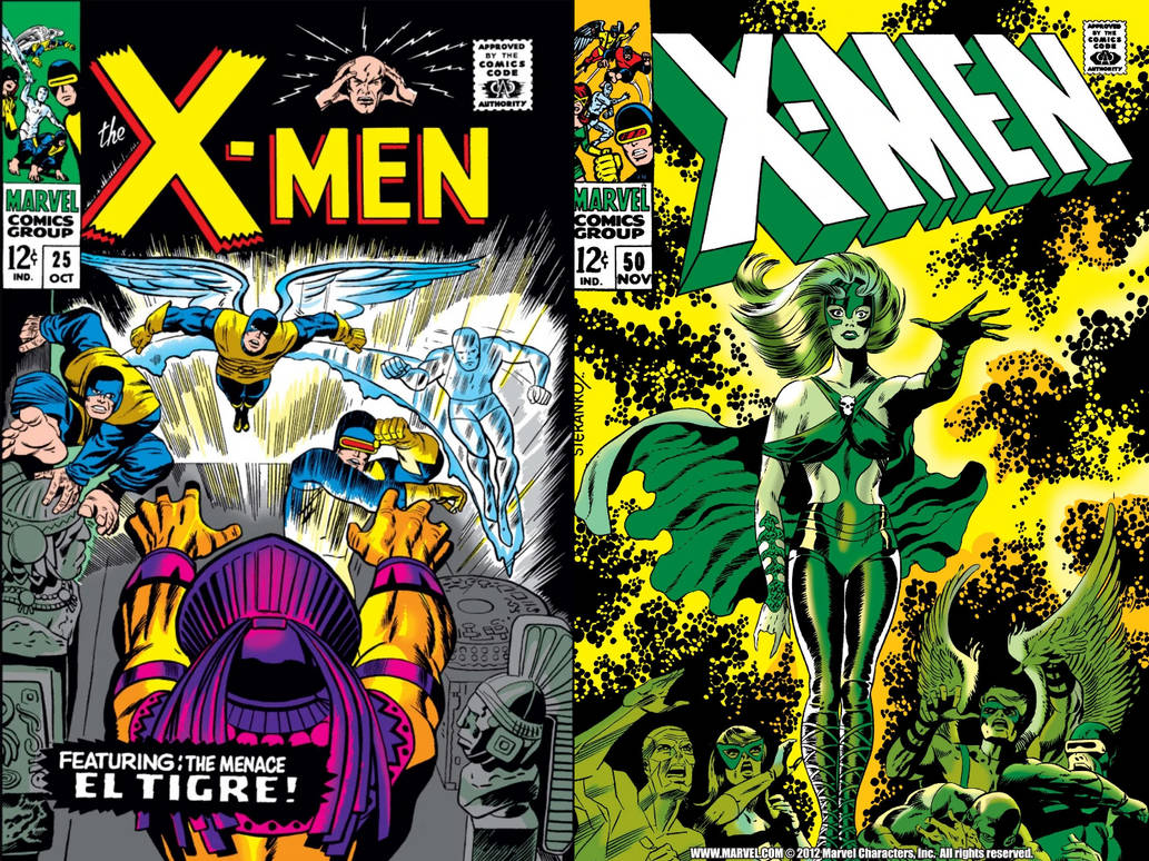 25th and 50th Issue of Uncanny X-Men by AdrenalineRush1996 on DeviantArt
