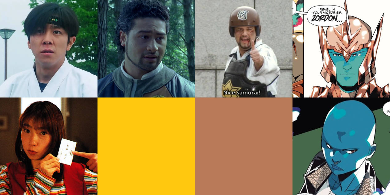 First Gold and Brown Ranger (Sentai and PR) by AdrenalineRush1996 on ...