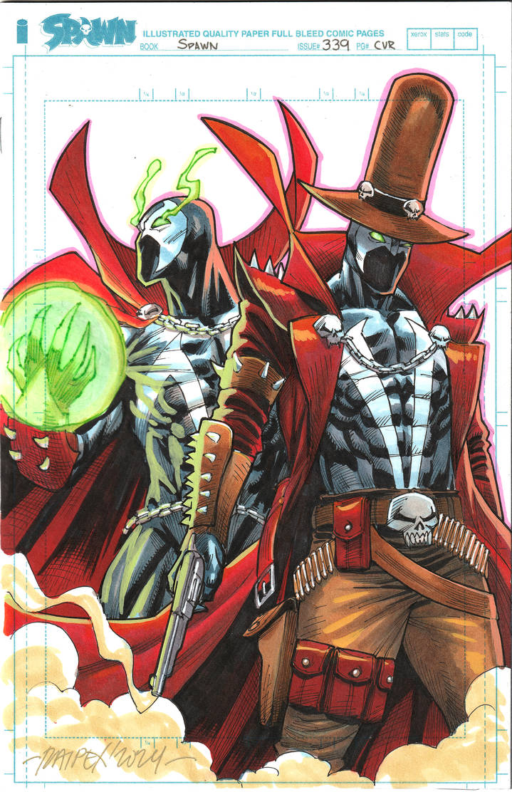 Spawn blank comic commission by ryanorosco on DeviantArt