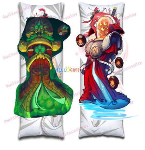 Awesomenauts Voltar Body Pillow