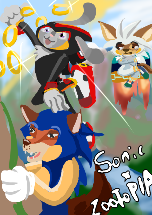 Free request : Sonic x Zootopia(30 min)