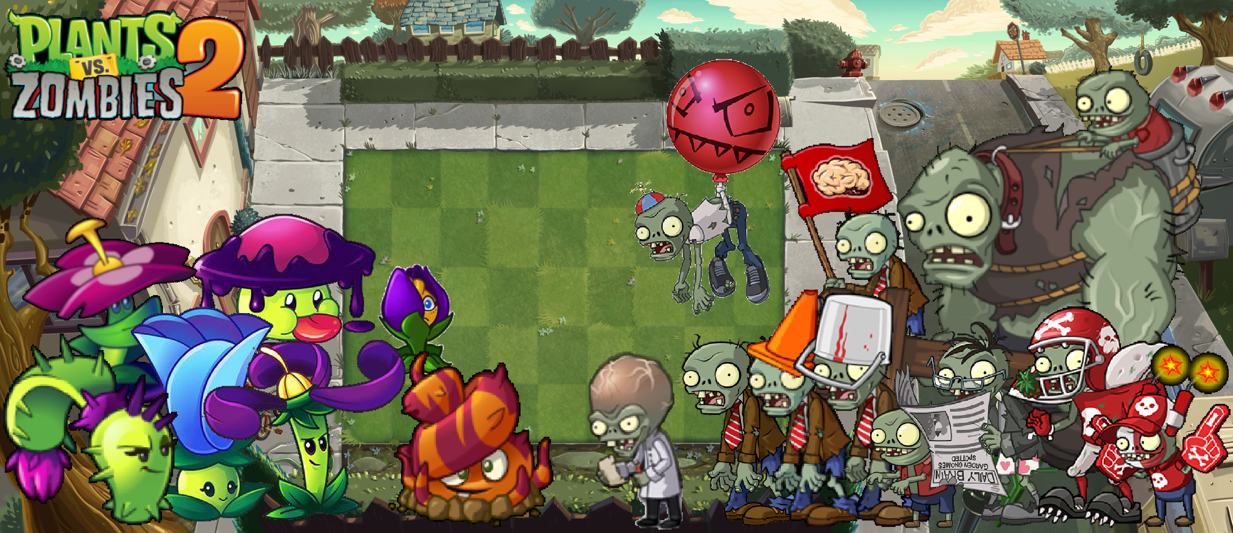 Plants Vs Zombies 2 - 2015 by elad3elad on DeviantArt